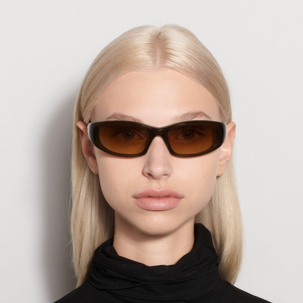 RARE CHIMI ‘Fade’ Brown & Graphite Brown Lens Sunglasses